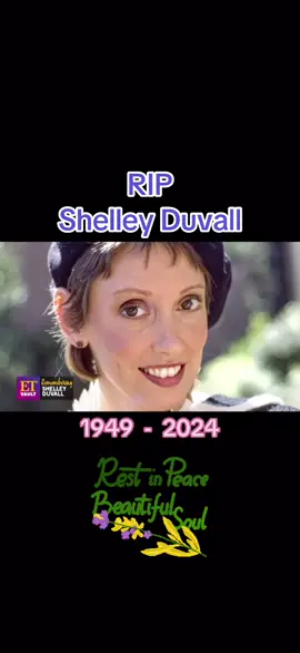 On July 11, 2024, Duvall died in her sleep at home in Blanco, Texas, due to complications of diabetes, at the age of 75.  RIP: July 7, 1949  -  July 11, 2024 #shelleyduvall #theshining #oliveoyl #homefries #ripshelleyduvall 