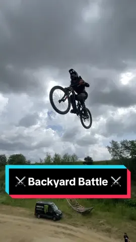 Big-bike flip combos for brunch at #BackyardBattle 😮‍💨 #MonsterEnergy #DanielRuso #RusoBros #MountainBike #MTB #MTBLife 