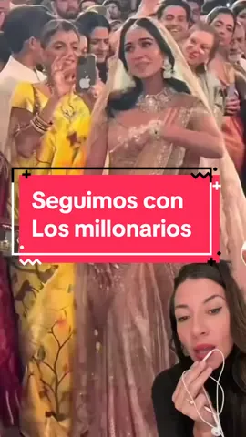 Hola? Habia que conmoverse? Pues no me sucede. Que opinan?? #ambani #ambaniwedding #boda #bodaindia 