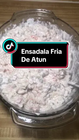 Ensalada Fria de Atun #ensaladafria #ensaladadeatun #atun #tunasalad #tunasaladrecipe #recipesoftiktok 