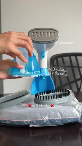 Planchar la ropa se volvió más sencillo con esta adquisición 🧺🏡 #hogar #srajoven #tips #productos #valbarrales #reseña #adultoindependiente #adultojoven #plancha #vaporizador #planchadevapor 