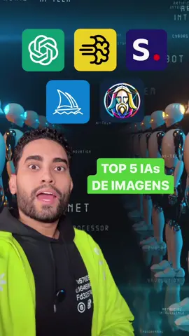 TOP 5 IAs para criar imagens  5 - ChatGPT com DALLE 3  4 - Stable Diffusion 3  3 - IDEOGRAM  2 - Leonardo AI  1 - Midjourney  #tiagolemosx #ai #noticias #curiosidades #openai #chatgpt #midjourney #inteligenciaartificial #ia #artificialintelligence 