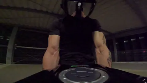 Turn the lights out.                                         #biker #allblack #bikerboy #BookTok #tattoos #drake #darkaesthetic #motorcycle 