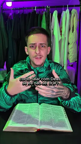 Como falar com Deus se eu não sei orar? 🤔 #cristao #jovemcristão #gospel #Jesus 