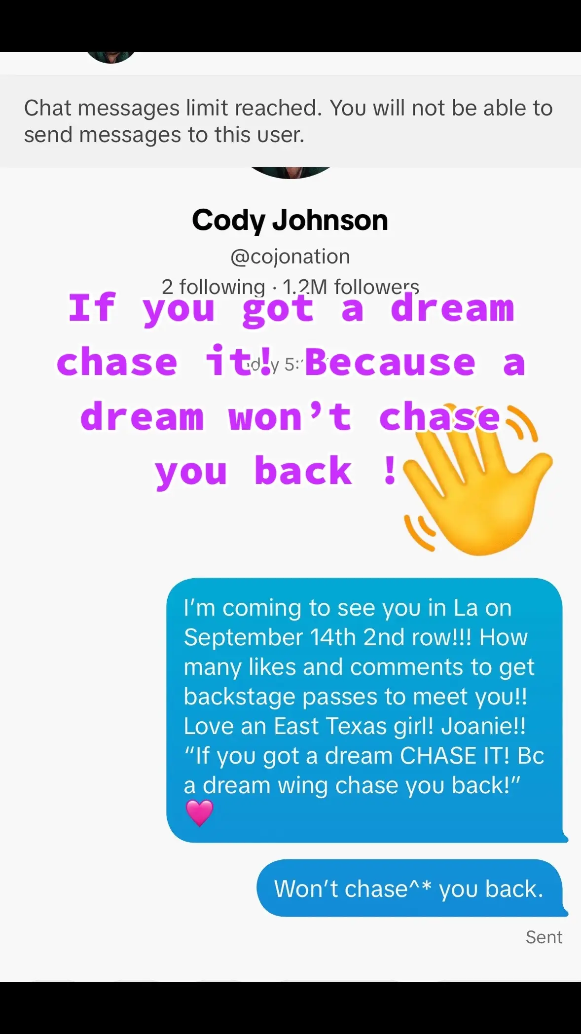 Help me get @Cody Johnson attention friends!! #codyjohnson #cojonation #dirtcheap #fypシ゚viral 