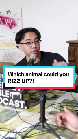 If you could rizz up any animal, what would it be? 😂 #fyp #podcast #asian #filipino #perrytheplatypus #phineasandferb 