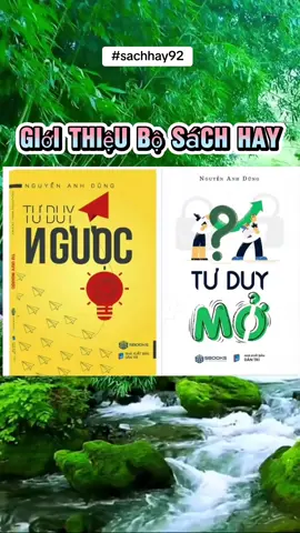 Sách Combo 2 Cuốn  Tư Duy Ngược,Tư duy mở#sachhay92 #sachhay #sachhaymoingay #sachhaynendoc 