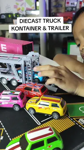 cocok buat hadiah keponakan / anak #diecast #trucktrailer #truckkontainer 
