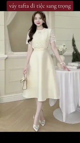 #váytieuthusangchanh Váy đi tiệc Tafta thiết kế cao cấp sang trọng #vaytieuthu #váythietkecaocap #thờitrang2024 