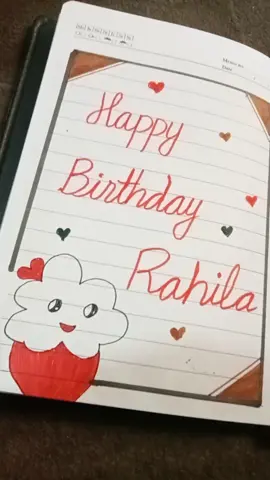 #happybirthdayRahila@𝕣𝔦ℓ𝕒𝕒26 