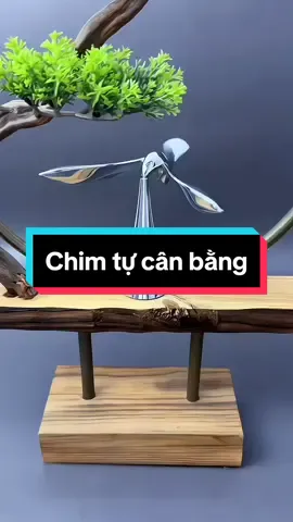 Trả lời @Đỗ Giang 1981🐓 Chim cân bằng, mở nắp, làm đồ decor trang trí cũng rất hay và sang trọng #chimcanbang #chimmonapbia #decor #dotrangtri #xuhuong #vairal #fyp 