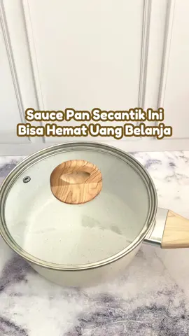 Sauce pan se estetik ini murah banget✨  #saucepan #tifale #saucepanmurah #pancitutupkaca #KitchenHacks 
