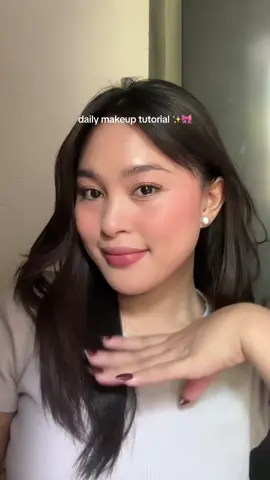 daily makeup tutorial 🎀✨ #pinkflashph #affordablemakeup #budgetmakeupset #beautyph #nicolecindys #makeup 