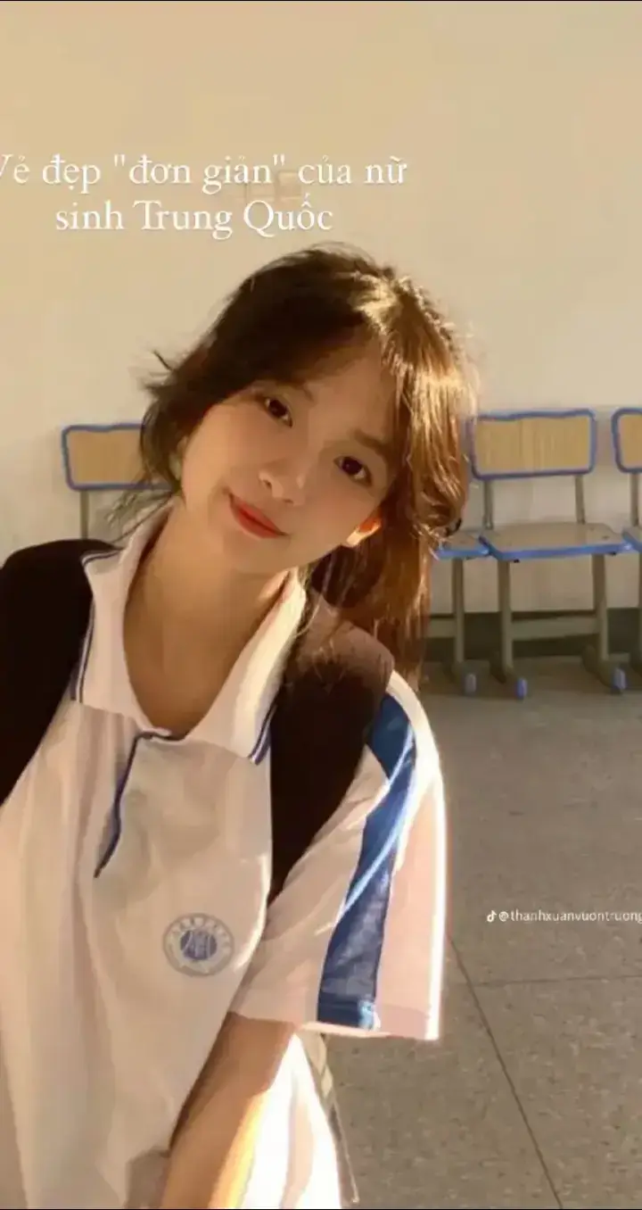 vẻ đẹp của các nữ sinh ở Trung Quốc