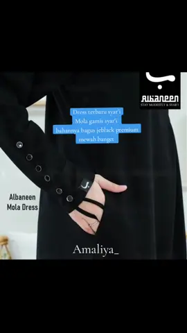 Dress syar'i terbaru Mola gamis syar'i cantik bahan jetblack premium mewah, lengan kancing cakep, hayuk buruan di chekout.#viral #bestseller #viralvidiotiktok_fypツ🥀🥀🥰🥰🥰🥰🥰 #trendingvideo #viralvidiotiktok_fypツ #fyppppppppppppppppppppppp #fyp 