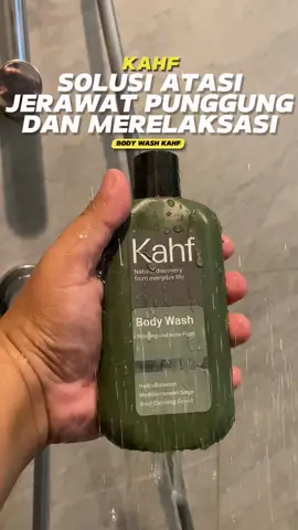 Solusi atasi jerawat punggung dari kahf #kahf #facewashkahf #skincarecowok #skincarecowok 