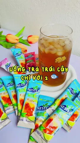 trà nestea vị chanh nên thử nha 🌿 #nestea #trachanh #tratraicay #xuhuong 