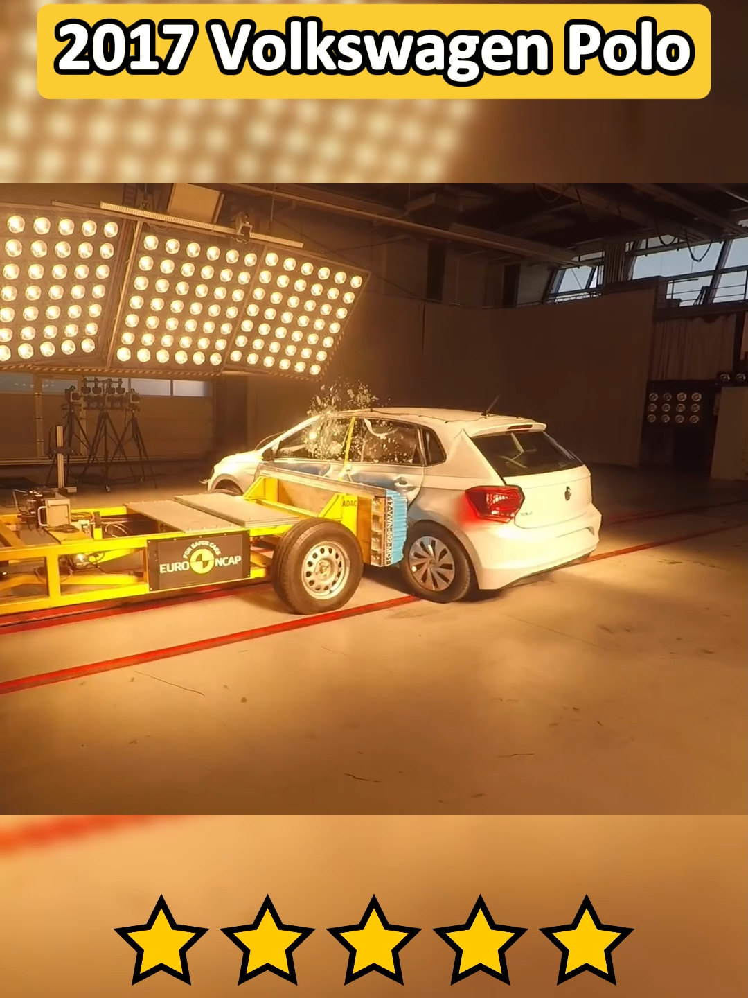 The Volkswagen Polo received 5 out of 5 stars overall in these tests.  #car  #cars  #crash  #carcrashtest  #crashtest  #shortvideo  #shorts  #shortvideo  #viral  #euroncap  #vw  #vwpologti #vwpolo  #polo  #arabadabluetoothumyokamakızlar