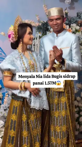 menyala Agnia bugis sidrap. wajar artis geng panai 1.57M emas 77gr dll🤑#bugiswedding #bugissulawesi #mappaenredoi #lamaran #niarose #indosiar #artis #nialida #agnia #fypシ゚viral 