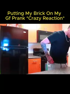 Putting My Brick On My Gf Prank *Crazy Reaction* #fyp #foryou #Wearing #BRA #how #BOYFRIEND #Out