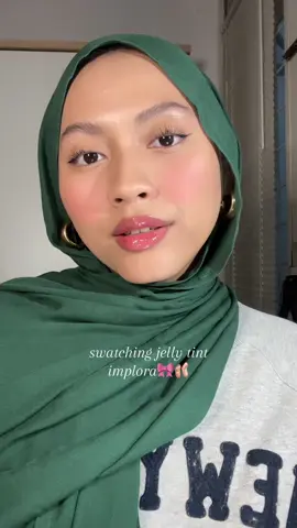 jelly liptint! warna nya cantik2 bangettt 🎀 @Implora Cosmetics #approvedbyme #implorajellytint #lippies 