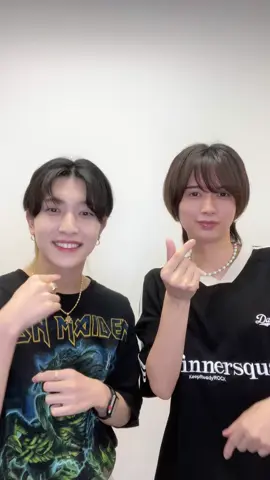 再び、2人 #井上瑞稀 #HiHiJets #中村嶺亜 #7MEN侍 #みじゅれあ #八月の夜 #運営さん大好き 