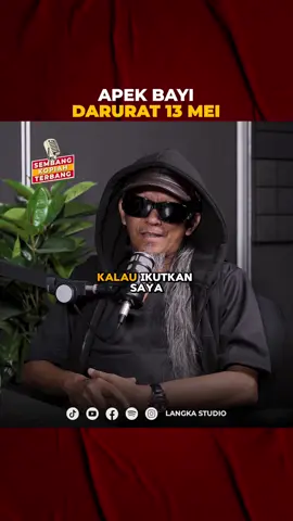 Tak sangka betul, siapa yang baru tahu?  #langkastudio #sembangkopiahterbang #podcastmalaysia #saifulapek 