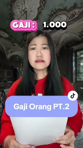 Membalas @KK_stef PART 2 #pov kamu dapat mengetahui gaji orang atau nama orang #fyp 