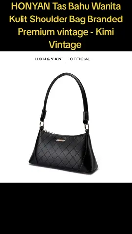 HONYAN Tas Bahu Wanita Kulit Shoulder Bag Branded Premium vintage - Kimi Vintage #fyp #tiktokshop #tiktokviral #foryou 
