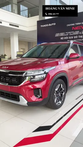New Seltos Premium Đỏ bên em đang sẵn xe lấy luôn. Quý khách hàng quan tâm liên hệ em ah #xuhuong2024  #newseltos2024  #giaxe 