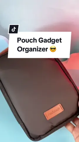 Tas Organizer buat gadget pas traveling #fyp #pouch #pouchbag #travel #gadgetorganizer #travelpouch #travelpouchoeganizer 