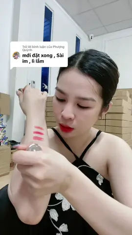 Trả lời @Phượng Quỳnh son 6 màu chỉ 59k tặng kẹp siêu lì#nhuhybankem #son6mau #sonaicap6mau #sonagag 