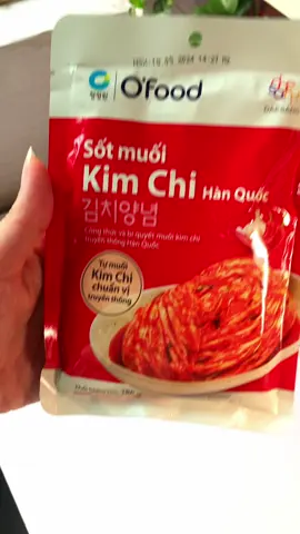 Sốt muối kim chi O’food. #food #foodtiktok #ofood #sotkimchiofood #kimchi 