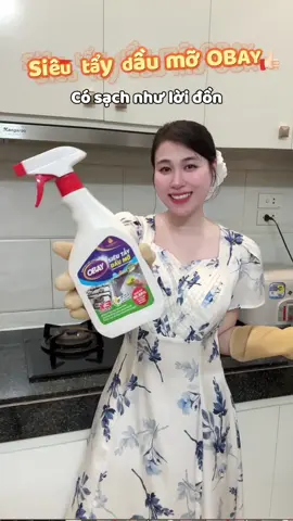 Bí kíp sạch bếp của nhà tui #Obay #taydaumoObay #vesinhnhabep #tayxoongnoi