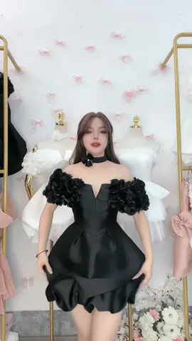 Váy xinh điệu che bắp tay#vaythietke #thaotomclothes 