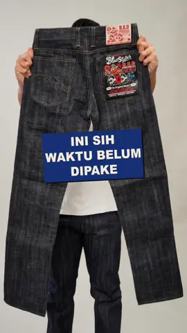 Tim vintage fades di era gempuran electric fades 😤 #rawdenim #celanajeans #selvedgedenim #fypppppppp 