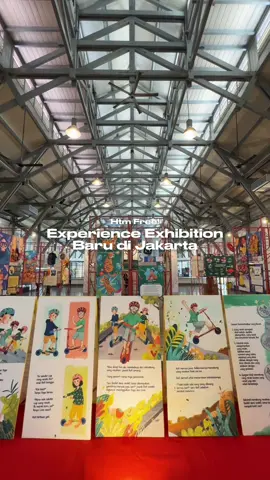 HTM FREE‼️ Ada activity baru nih di Jakarta✨ Ternyata ini exhibition baru “Teras Inspirasi” by @SOVLO! Kalian bisa nyobain beberapa experience art yang unik, games seru yang bikin nostalgia, dan beberapa activity seru lainnya yang siap nemenin weekend lo!😉 Buruan karena eventnya cuma sampe 14 Juli, buat lokasinya ada di belakang video ya #placetogojakarta #eventjakarta #exhibitionjakarta ##activityjakarta##banggailustratorlokal#Thanks4You #supportlocalartist #artyoucanwear #TER4SI #TTPetualangPro 