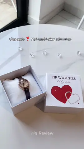 Mê đồng hồ nhà @TIF WATCHES lắm luôn í ✨❣️ #xuhuong #xuhuongtiktok #trending #trend #viral #review #hgreview #hgreview #tifwatches #donghonu #quatangbangai #quatangbannu 