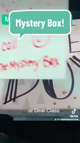 Have you started using a mystery box for #classengagement ?!? I absolutey LOVE this! I started doing this about 11 years ago with #5thgrade students and they loved it just as much as my #firstgrade students!!!! 