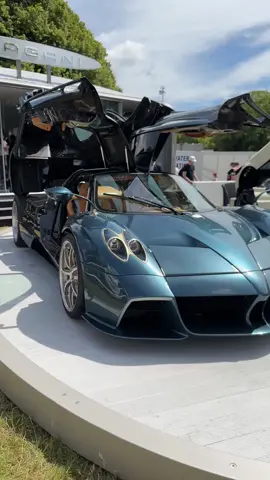 Pagani Imola Roadster meets Pagani Huayra Epitome 😍    #goodwood #fos #pagani #cartok #cars 