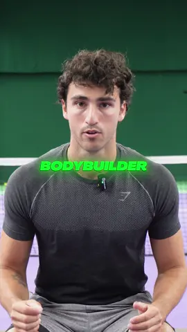 If your training like a bodybuilder watch this  #tennis #tennistiktok #tennisfitness #tennistraining 