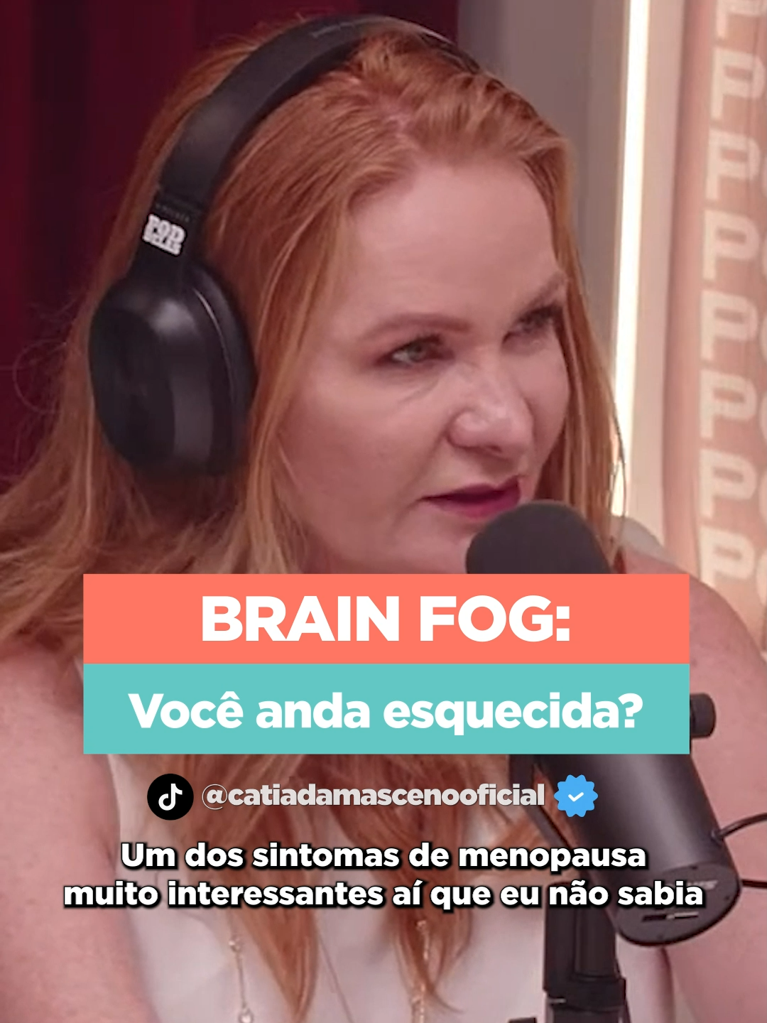 Já aconteceu algo assim com você? Me conta uma situação parecida que você já passou. 👇 Um dos sintomas da menopausa é o Brain Fog, aquela névoa mental que faz a gente esquecer até o que estava indo fazer e não lembra de jeito nenhum. 🤯 Se isso estiver acontecendo com você, pode ser que você entrou na menopausa. #menopausa #memoriafraca #brainfog #saudefeminina #catiadamasceno