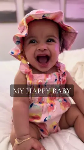The cutest little laugh and gummy smile!  #baby #babyfever #babytok #babyphotoshoot #happy #happybaby #laughingbaby #gummysmile #beauty #adorable #babytiktok #babygirl #babyoutfit 