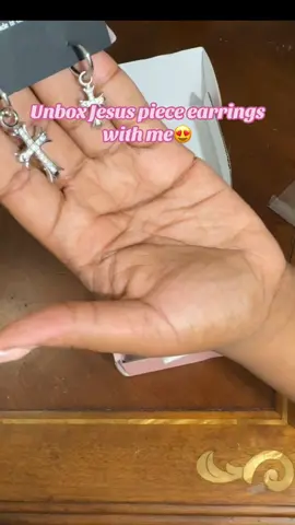 I wish they were the same size lol but its okay i might just purchase another one so i can have two pairs two different sizes 😏🙂‍↕️. #earrings #jewlery #producttester #amazonreview #lulurell #jesuspiece #cute #beauty #liyahstaxkz2 #famous #influencer #contentcreator #buynow #fyppppppppppppppppppppppp #foryou #foryoupage #viral 