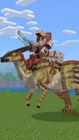 Long ago, the world was a simpler place, with fresh aur everywhere, greenery as far as the eyes could see, all-natural food, and Dinosaurs hoping to get you as their next organic snack! Dinosaur’s Add-On, releasing Tuesday on the Minecraft Marketplace! 🦖 #Minecraft #minecraftbuilding #minecraftbedrock #minecraftmemes 