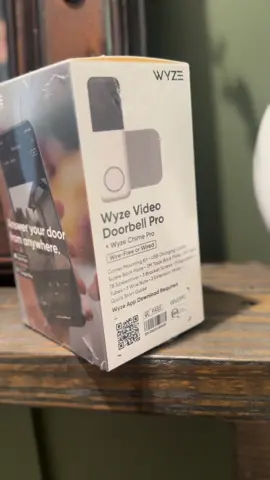 Another @Wyze product added to better the security around our house 😄 #wyze #doorbell #doorbellcam #securitycamera #surveillance #camera 