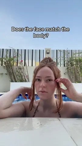 Does my face match my body or not?