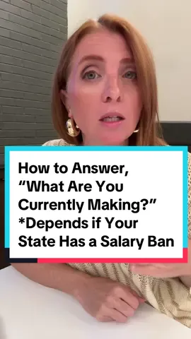 Why Salary History Bans? Due to longstanding inequities in pay for men and women in the labor force, reliance on an employee’s prior salary to set current pay, can exacerbate pay disparities for any worker who has faced discrimination in the labor market by anchoring pay to past wages.  Using salary history to determine pay contributes to and reinforces the persistent gender wage gap at every job transition for working women, and particularly women of color, over the course of their working lives, including by affecting women’s subsequent raises, bonuses, and retirement savings. Implementing equal pay protections, including salary history bans, can help to close the gender wage gap by breaking the cycle of pay inequity. Some states have made it illegal to ask you about your current pay but to make it more confusing some cities have passed these laws but not the state.  For example, I live in Pennsylvania and Pennsylvania does NOT have a statewide salary history ban but the city where I live and work does. In Philadelphia we cannot ask job seekers what they are making.   Here is an overview of the 22 states that have salary history bans in effect.             •           Alabama             •           California             •           Colorado             •           Connecticut             •           Delaware             •           D.C.             •           Georgia             •           Hawaii             •           Illinois             •           Kentucky             •           Louisiana             •           Maine             •           Maryland             •           Massachusetts             •           Mississippi             •           Missouri             •           New Jersey             •           New York             •           Nevada             •           North Carolina             •           Ohio             •           Oregon             •           Pennsylvania             •           Puerto Rico             •           Rhode Island             •           South Carolina             •           Utah             •           Vermont             •           Virginia             •           Washington   #salarytransparency #Salaryhistoryban #HRtips #jobinterivew #Salarynegotion #howtoanwerinterviewquestions #jobsearchtips #equalpay #paytransparency #negotiatesalary #money #getanewjob @Salary Transparent Street 