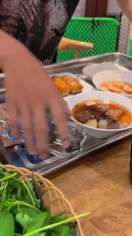 📍 Bún chả Một góc Hà Nội - 243/1 Đ. Tô Hiến Thành, Phường 13, Quận 10, Hồ Chí Minh 👏🫶 #buncha #nemcuabe #quan10angi #food #foryou 