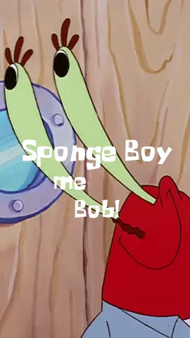 “Sponge boy me bob” #SpongeBob25